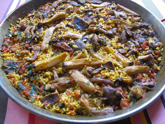 Everyday Paella #3: Wild Mushroom | Domestic Daddy | Domestic Daddy